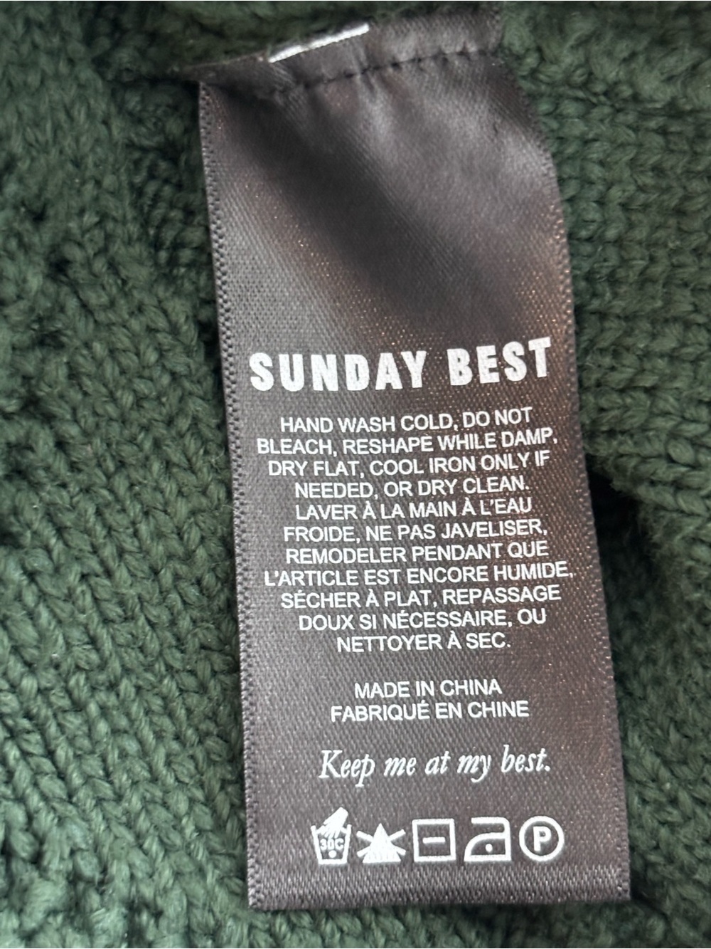 ARITZIA Sunday Best Evergreen Peggy Cardigan Size SMALL - Picture 11 of 14